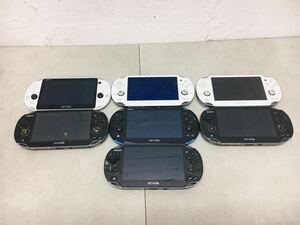 z0516-18 ★ ゲーム機 / SONY ソニー / PSVITA ピーエス ヴィータ 本体 / 7点まとめて / ブラック / ホワイト / ブルー / 保管品 /