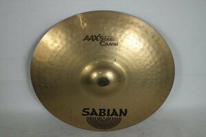 ★ SABIAN セイビアン AAX STAGE CRASH 18/45cm クラッシュシンバル 中古 現状品 240401C4567