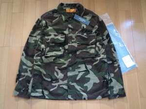 送料無料 特価 人気完売サイズ CHALLENGER チャレンジャー 2022 CAMOUFLAGE FLANNEL SHIRT WOOD CAMO 正規品 日本製 新品未使用 タグ付き