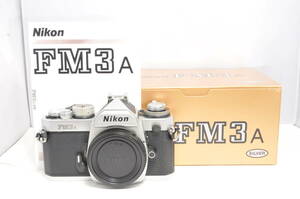〓外観綺麗　元箱　説明書付き〓ニコン Nikon FM3A シルバー