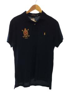 POLO RALPH LAUREN◆ポロシャツ/M/コットン/NVY/POLO RALPH LAUREN/ポロラルフローレン