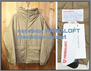 即決【未使用】 nanamica ★ PRIMALOFT Insulation Jacket (Lサイズ) ★ ナナミカ インサレーションジャケット SUAF194 税込定価4万9500円