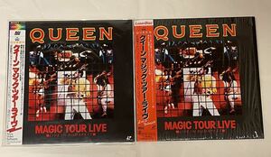 Queen マジックツアーライブ2種　レーザーディスク LD レア盤　クイーン