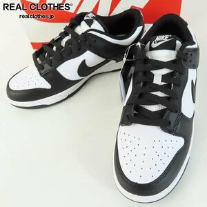 【未使用】NIKE/ナイキ DUNK LOW RETRO PANDA/ダンクロー レトロ パンダ DD1391-100/27 /080