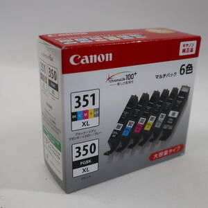 Canon キヤノン★純正インク BCI-351LX + BCI-350XL 6色マルチパック(大容量タイプ)★PIXUS 期限切れ 未開封品