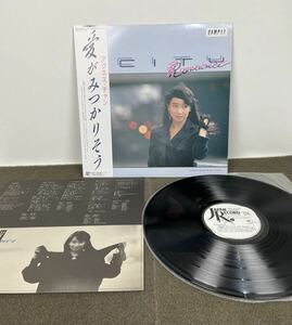 ●希少 見本盤 LP アグネスチャン CITY ROMANCE 愛が見つかりそう POPS レア盤●