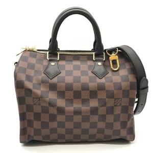 ルイヴィトン スピーディ25 バンドリエール ボストンバッグ ハンド ショルダー SAランク ダミエ N41368 LOUISVUITTON 中古 六甲道店