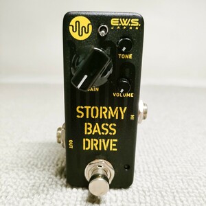 【送料無料/即決】 E.W.S JAPAN Stormy Bass Drive ベース オーバードライブ　EWS 