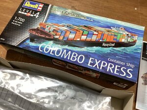 BA■送料込■ COLOMBO EXPRESS 貨物船 1/700 レベル Revell コンテナ船 船 模型 プラモデル 900g ●未使用品/くGOら