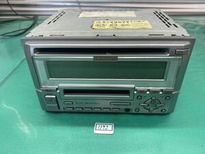 (1172) Carrozzeria CD/MD FH-P555MD 動作未確認　ジャンク品