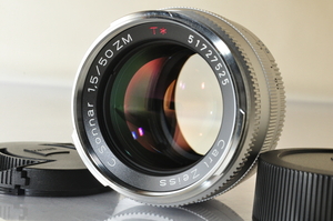 ★★極上品 Carl Zeiss C Sonnar T* 50mm F/1.5 ZM Lens♪♪#5613