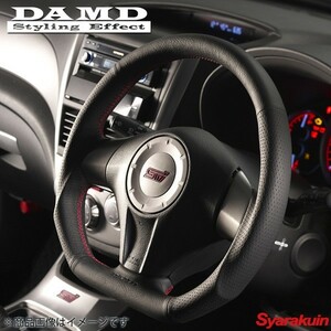 DAMD/ダムド ステアリング SS358-D（L） レッドステッチ インプレッサアネシス GE2/GE3/GE6/GE7 アプライド：A-D