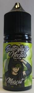 VAPE 電子タバコ専用リキッド　USA製リキッド Butterfly Nectar / Muscat（マスカット）　大容量30mL 