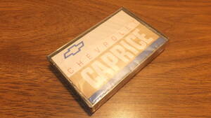 【CAPRICE】1990年代 シボレーカプリス　新車に付いてる取説カセットテープ　CHEVY 9C1 ポリスカー　カプリスクラッシック　1992-1994?