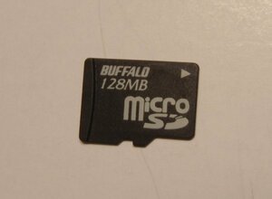 BUFFALO 128MB micro SD カード
