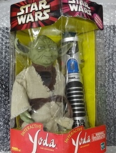 ★未開封 Hasbro/ハズブロ TIGER タイガーエレクトロニクス インタラクティブ Yoda ヨーダ STAR WARS スターウォーズ フィギュア グッズ