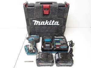 HE-549◆makita マキタ 40V max 充電式インパクトドライバ TD002G 中古品