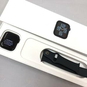 【オススメ！】☆Apple Watch SE 第2世代 MNPL3J/A 40mm A2725☆ アルミニウム／ミッドナイト ／スポーツバンド／GPS+Cellular／EA0