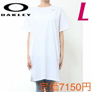 新品 オークリー OAKLEY レディース 半袖機能Tシャツ RADIANT TENDER ONE-PIECE 3.0 FOA500295 （ホワイト）Lサイズ 、