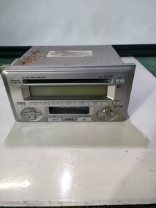 管34（中古現状、即発送）トヨタ純正 CD カセット プレーヤー デッキ オーディオ レシーバー 本体のみ CKP-W55