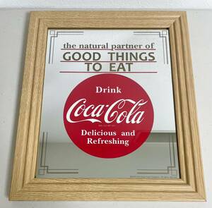 コカコーラ パブミラー 「Good Things」 PJP-202 Coca-Cola 鏡 アメリカン雑貨 