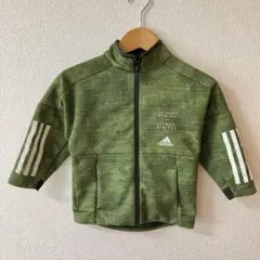 【adidas】 アディダス　ジャージ(上) 　緑　キッズ　サイズ100