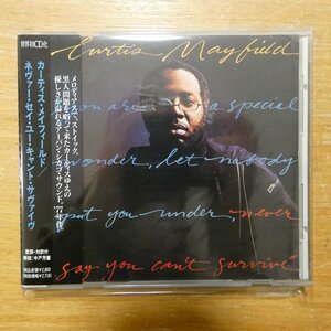 4988013976535;【CD】カーティス・メイフィールド / ネヴァー・セイ・ユー・キャント・サヴァイヴ　CECC-00350