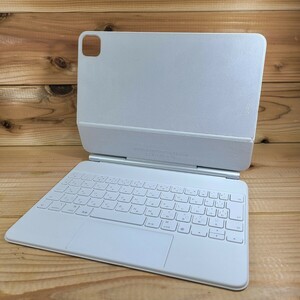 １円～ 美品 動作未確認 Apple アップル タブレット 周辺機器 マジックキーボード Magic Keyboard 11インチ iPad Pro Air A2261 純正 ②