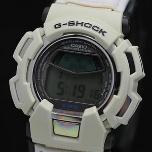 1円 稼働 カシオ Gショック QZ デジタル文字盤 GM-100 G.MIX ホワイト メンズ腕時計 KMR 6696000 4JWY