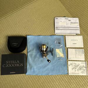 シマノ　14ステラ C2000HGS オーバーホール済　美品　STELLA SHIMANO
