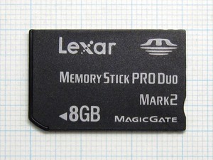 ★Lexar メモリースティック PRODuo ８ＧＢ 中古★送料６３円～