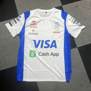 新品未使用 Visa cash app RB レプリカ Tシャツ Lサイズ 角田 リカルド red bull【送料無料】