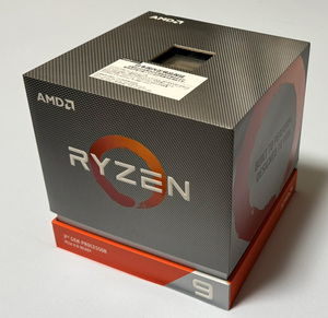 AMD Ryzen 9 3900X with Wraith Prism cooler 3.8GHz 12コア/24スレッド