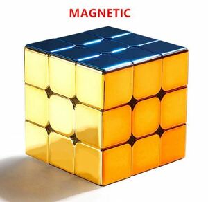 【 MAGNETIC】Shengshou-磁気キューブ3x 3,子供向けのプロのスピードキューブを備えた磁気パズル,ギフトに最適