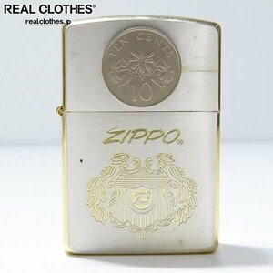 ZIPPO/ジッポー 10セント コイン メタル貼り 96年製 /LPL