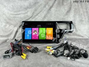 10インチ RP1-5 系 ステップワゴン 専用 パネル iPhone CarPlay アンドロイド ナビ ディスプレイオーディオ 画質 新品 バックカメラ付