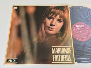 【DECCA UKオリジナル/MONO】Marianne Faithfull LP DECCA ENGLAND LK.4689 65年オリジナル盤,エンボスコーティング,スリーブあり
