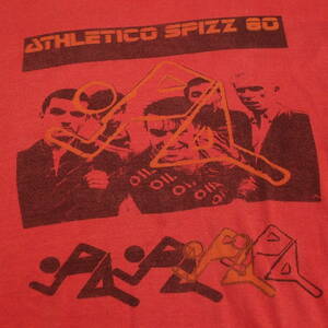 ■ 80s Athletico Spizz 80 Vintage T-shirt ■ アスレティコスピッツ80 ヴィンテージ Tシャツ 当時物 本物 バンドT ロックT spizzenergi