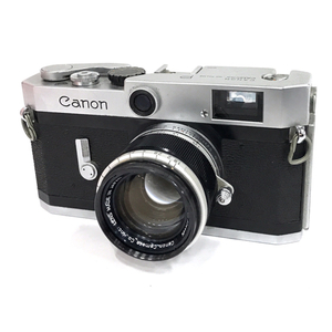 1円 CANON MODEL P 50mm 1:1.8 レンジファインダー フィルムカメラ マニュアルフォーカス