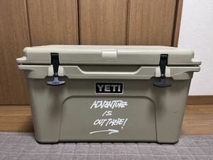 1円スタート YETI イエティ タンドラ45 タンカラー アウトドア キャンプ クーラーボックス