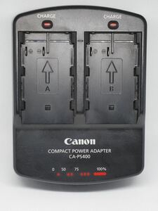 Canon 純正 バッテリーチャージャー CA-PS400 動作品 BP-511 / BP-512 / BP-511A / BP-514用