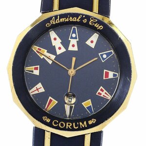 コルム CORUM アドミラルズカップ デイト クォーツ メンズ _790038