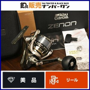 【使用僅か美品★】アブガルシア ゼノン 3000SH AbuGarcia ZENON スピニングリール エギング シーバス ライトショアジギング 等に（CKN_O1