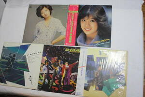 LP　(5点セット）山口百恵/中森明菜/佐野元春/近藤真彦/近藤真彦 中古