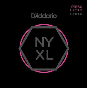 ★D’Addario NYXL0980 8弦ギター用 S.Light 5SET★新品/メール便