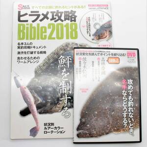 【送料無料】ヒラメ攻略Bible 2018 鮃を制する 特別付録DVD付き ヒラメ攻略バイブル SALT & STREAM サーフ 釣り