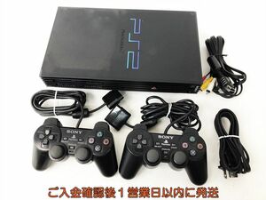 【1円】PS2 本体 セット ブラック SONY PlayStation2 SCPH-50000 未検品ジャンク プレステ2 DC06-414jy/G4
