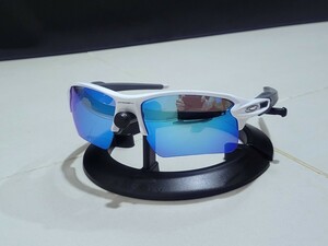 正規品 新品 偏光レンズ2枚付き OAKLEY FLAK 2.0 XL オークリー フラック Sapphire Black Polarized サファイア ポラライズド サングラス