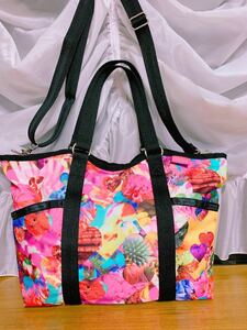 レスポートサック LeSportsac 蜷川実花 ニナデジ ショルダーバッグ ハンドバッグ 鞄 バッグ コラボ 限定 フラダンス ハワイアン ハワイ 花