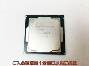 Intel CPU 単体 Core i7-7700K SR33A 4.20GHz LGA1151 動作確認済 J03-062rm/F3